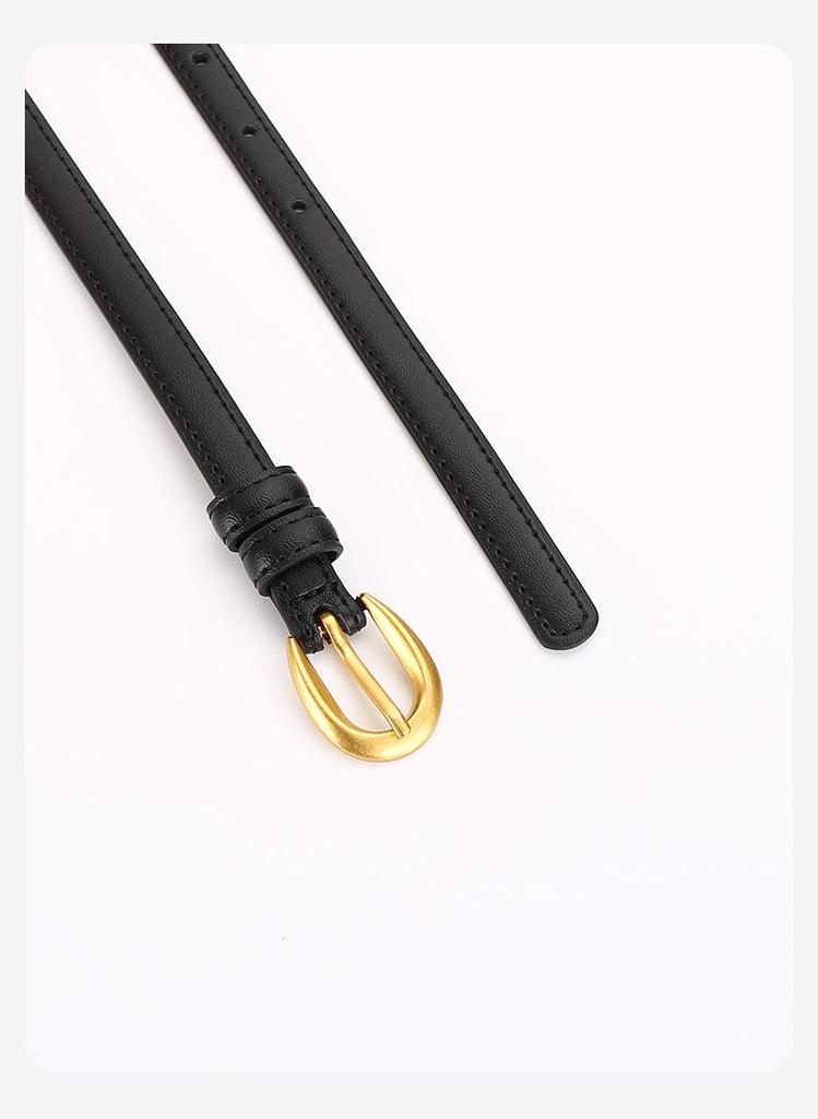 Women's Genuine Leather Dress Waist Belt - Versatile, High-End Fashion Accessory