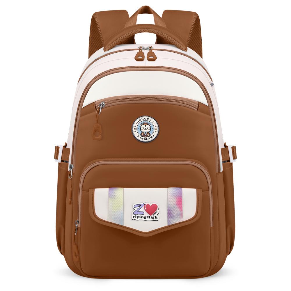 School Bag For Teenagers Unisex Backpack Multifunctional Travel Bag Large Capacity Lightweight Spine-Protecting Elementary School Student School Bag