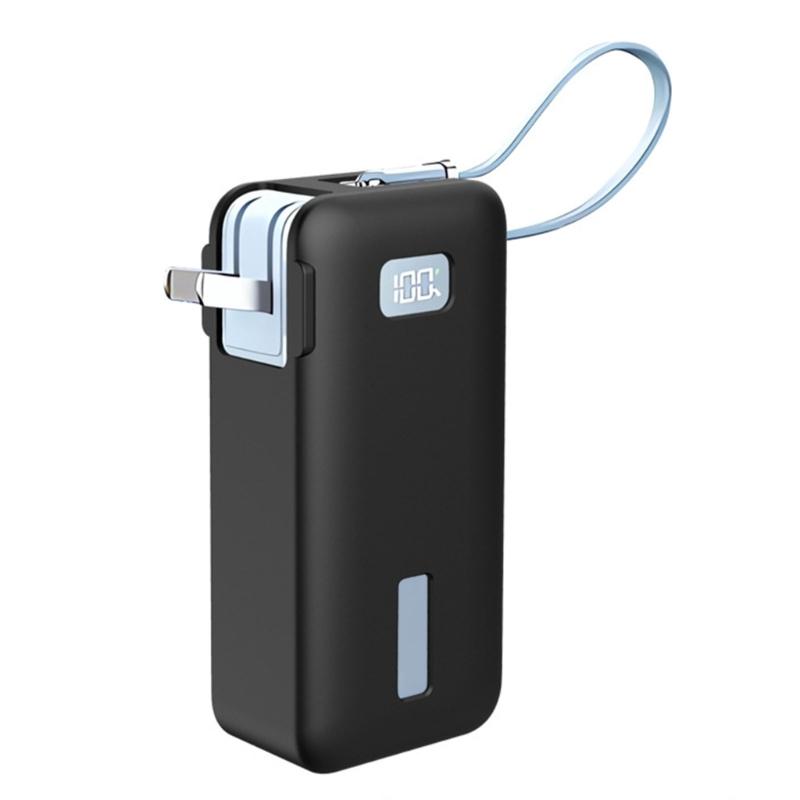 Starke Schutzhülle Stoßfest & Stilvolle Designs Aufbewahrungstasche Leicht zu Tragen für Anaker 10000mAh 3-in-1 Powerbanks