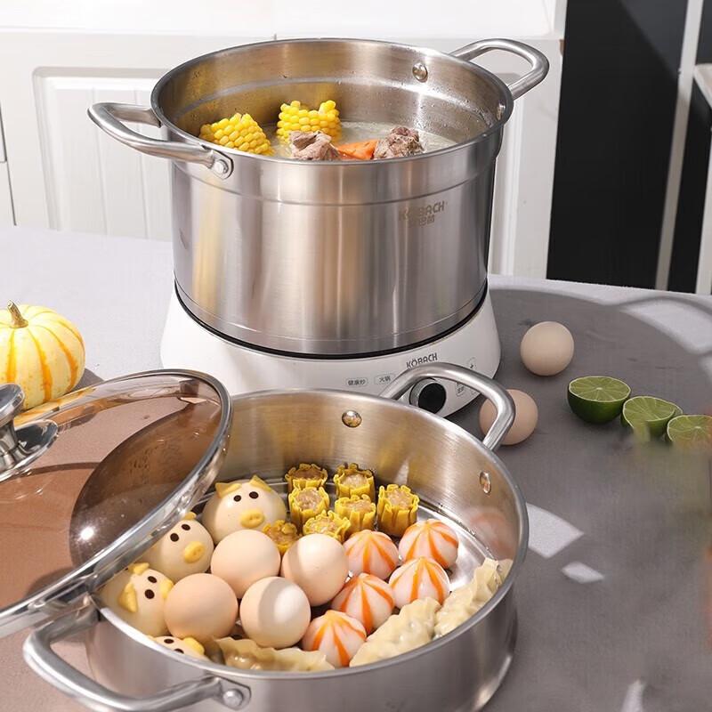 Kambach 3-Layer Stainless Steel Steamer