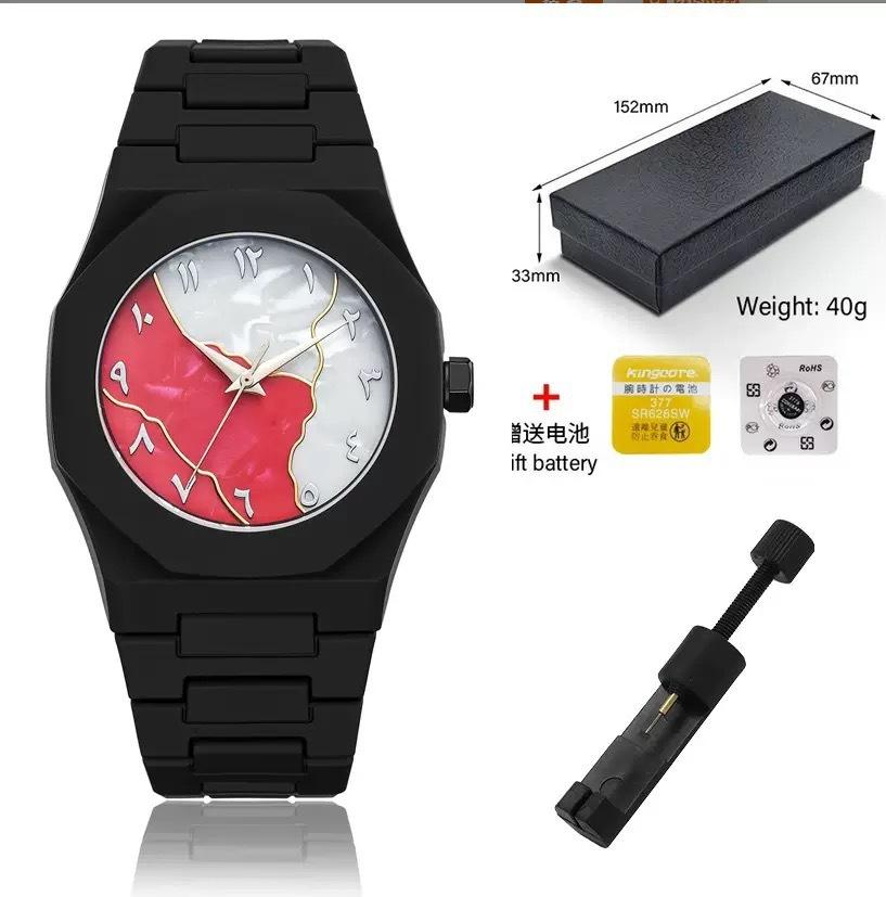 Moderne Minimalistisk Skissering Kreativ Sportsklokke Fritid Enkelt Design Vanntett Silikonrem Kvarts Armbåndsur Klokke Gaver