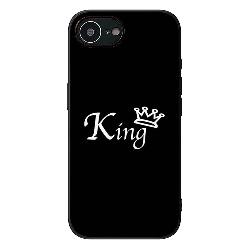 King Queen Lovers Crown Princess Phone Cover for Samsung Galaxy A06 A05 A14 A50 A51 A52 A12 A13 A23 A70 A07 A25 A26 A72 A56 Case