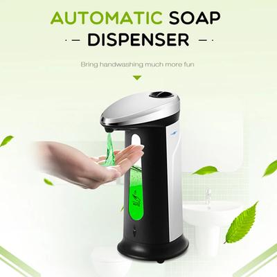 400ml Flüssigseifenspender Automatischer ABS Intelligenter berührungsloser Sensor Induktions-Handwascher für Badezimmer-Küchenspender
