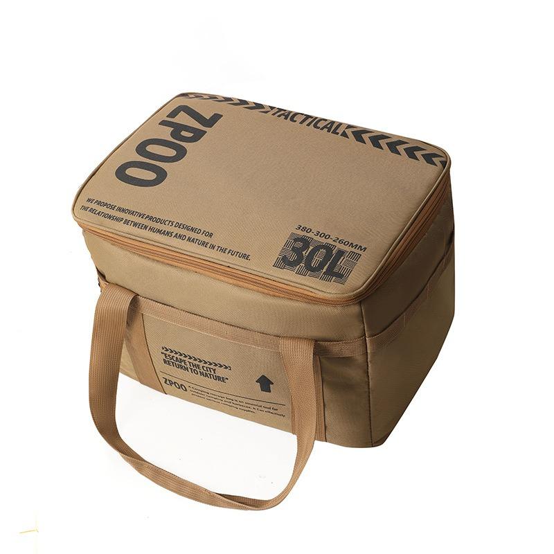 Foldable Storage Box Tactical Gear Organizer Large Capacity Container for Camping Kitchenware Utensils and Outdoor Equipment