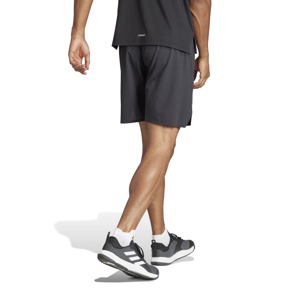 Adidas Shorts IHP78 Black featuring and cooling technology for training and HIIT HEAT.RDY Men's (IS3732) J/S7, quick-drying workouts.