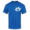 Heart Puzzle Piece Autism Pocket Size T-shirt Neurodiversity Shirt