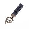 Volkswagen Car Emblem Cowhide Keychain Key Holder For VW Golf Amarok T5 Phaeton GTI Teramont ID3 Tiguan Passat b6 Key Ornaments BO0