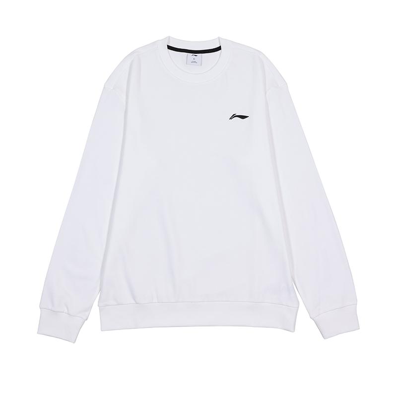 Li Ning Sweatshirts Men s Crew Neck Moderate Regular AWDTC73-2 S