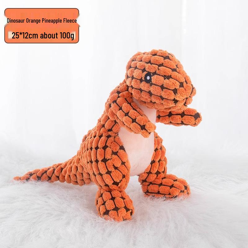 Brinquedo de Pelúcia para Cães Durável e Sonoro para Alívio da Dentição e do Tédio