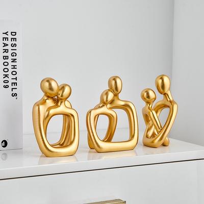 New Couple Character Ornament Solid Color Fashion European Creative Gift Modern Simplicity Hot Selling Desktop Craft Decoration