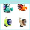 Brinquedo de Caracol Elétrico Com Projeção de Luz 3D e Música Perfeito Para Interação Pai-Filho