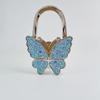 Pretty Butterfly Handbag Hook for Women Foldable Portable Table Hanger Durable Creative Bag Hanger for Table