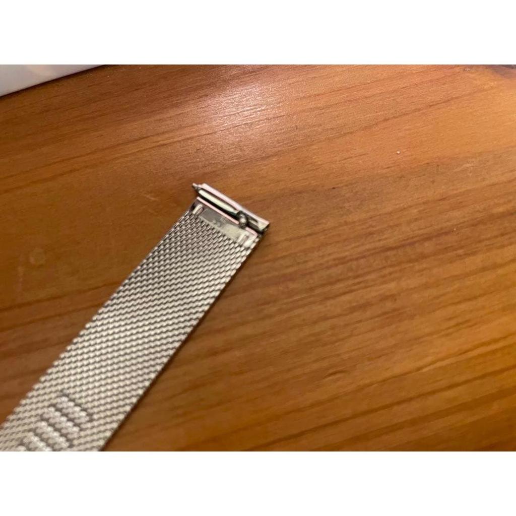 Used SKAGEN Watch Mesh Strap Silver