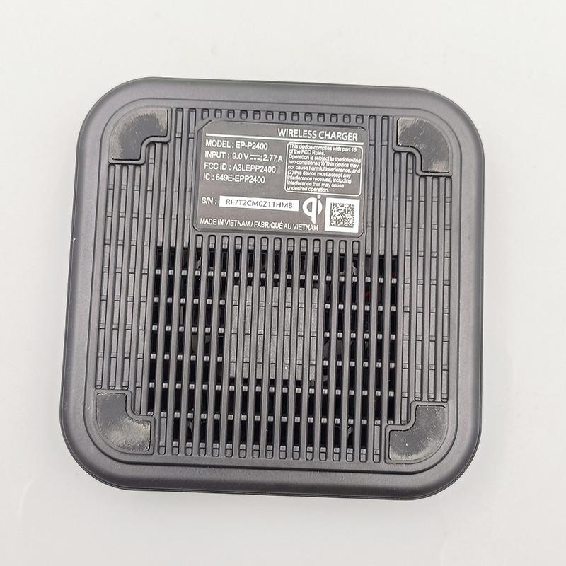EP-P2400 Wireless Charger 15W Fast Charge QI Pad For Samsung Galaxy Z Fold 5 4 3 Flip 3 4 S24 S21 S22 Ultra S10+ Note 20 10 Plus