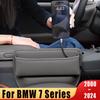 Für BMW 7er Reihe E38 E65 E66 E67 G11 G12 730Li 740Li 750Li 760Li 740d 2000~2026 Auto Sitz Seitenspalt Füllstoff Aufbewahrungsbox Zubehör