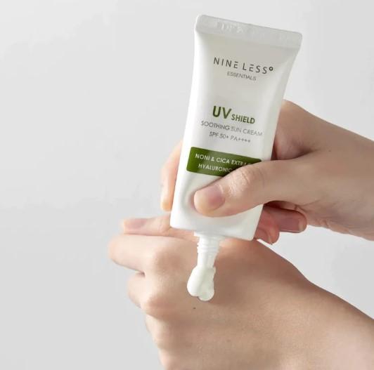 NINELESS Essentials UV Shield Soothing Sun Cream 50g – Protective Soothing Cream