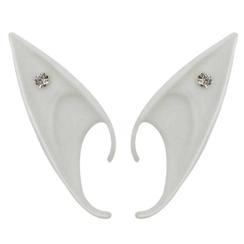 Elf Ear Cosplay Props For Halloween Party Mysterious Angel Brand No Customization белый