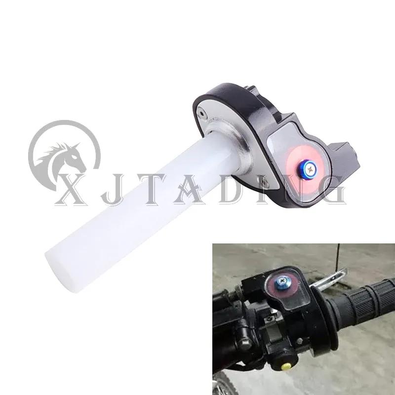 Motorcycle 22mm Aluminum Alloy Visual Throttle Twist Grips Gas Throttle Handle fit for 50cc-160cc ATV Quad Dirt Bike Motocross