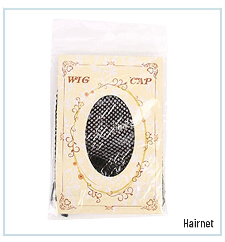 Wig Care Set with Accessories: Stand, Hair Net, Electric Splint, Care Solution, BB Clip, and Comb.