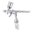 Airbrush Set Double Action Gravity Feed with 0.3mm Rapid Release Nozzle 15cc Cup Painting Drawing Art Supplies