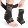 Straps Pressurized Ankle Braces Nylon Knitted Elastic Ankle Braces Basketball Running Mountaineering Sports Pressurized Fixed Ankle Braces