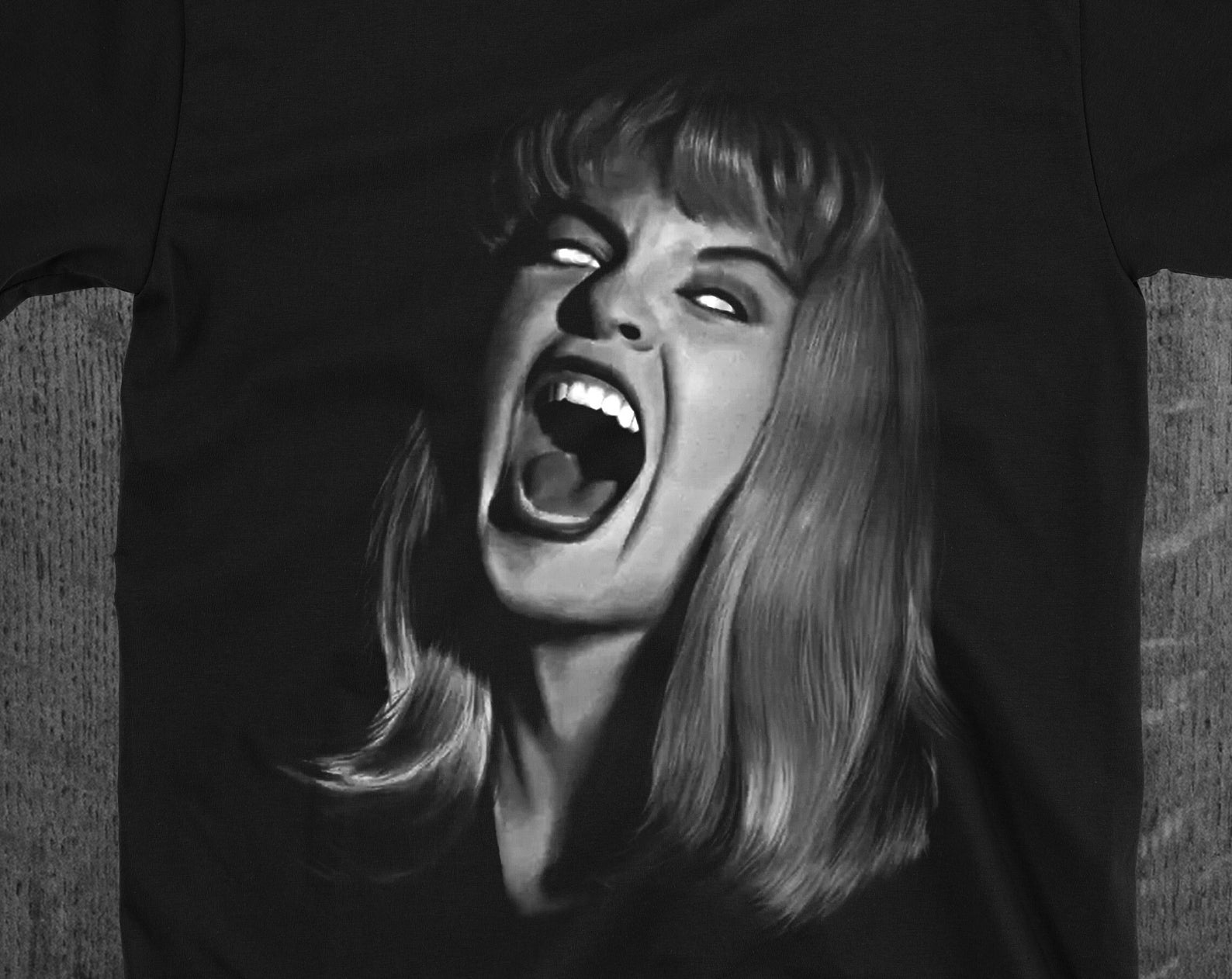Twin Peaks T-Shirt | Laura Palmer Scream Shirt | Cult Horror Movie Shirt S