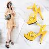 Women's Sandals 2025 Summer New Style - 13CM Stiletto High Heels, Sexy Versatile Internet Celebrity Style, Comfortable Daily & Party Shoes