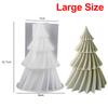 3D Geometric Pine Silicone Candle Mold Christmas Tree Scented Candles Silicone Mold DIY Aromath Candle Soap Making Tools Craft