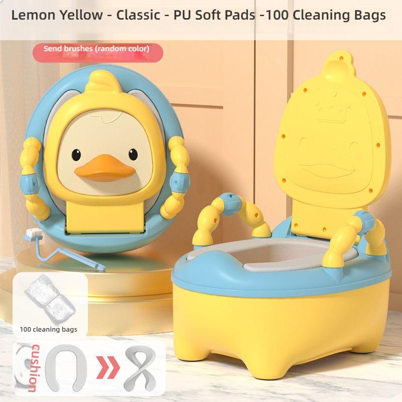 

Children s toilet seat for boys and girls, infant training toilet household enlarged toilet bowl and urinal