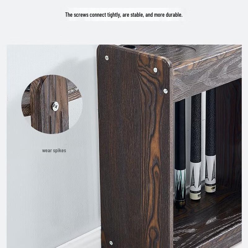 Floor-Standing Billiard Cue Rack