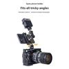 Portable Metal Camera Tripod Adjustable Height With Nonslip Base For Phone DSLR Travel Photography Videography Equipment