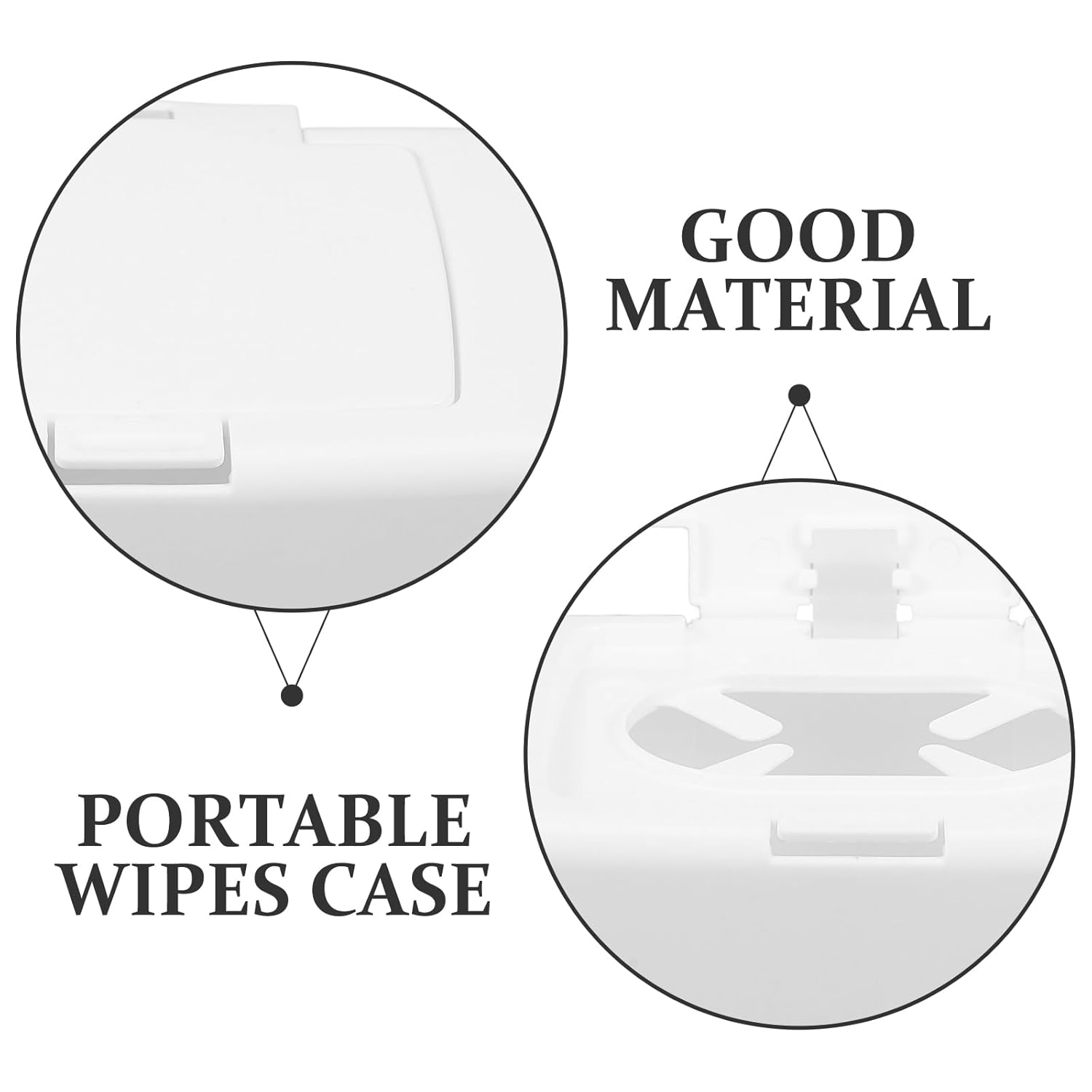 Plastic Disposable Gloves Container with Lid Disposable Containers Wipes Travel Case Wipes Case Portable Pouch Living Room Wipes Box Wipes Case