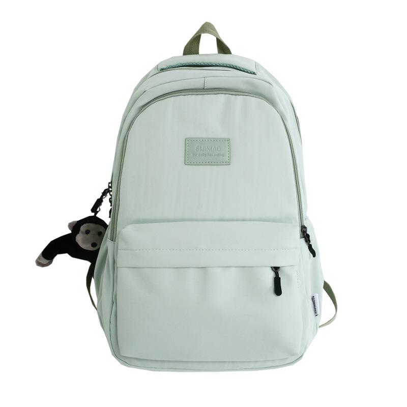 Women's 2025 Korean Style Casual Backpack - Large Capacity School Bag for Girls