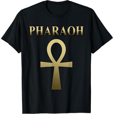 Pharaoh Ancient Egyptian Ankh T-Shirt
