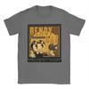 Harajuku Bendy Bar TShirt Unisexs Oneck Short Sleeve Tops Shirts Cotton Summer Clothing
