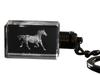 Zweibrücker - Crystal Pendant with Photo of a Horse, Illuminated Pendant, Unique Gift by Art-Dog Brand