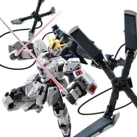 MG Narrative Gundam Ka Scale Assembled Plastic Model Online Mobile Suit Gundam NT Appearance B-Packs Ver. 1/100 Kit, Color-Coded, Exclusive,