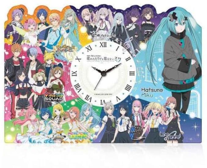 

Sega Lucky Lottery Broken World and Unsingable Miku A Prize Acrylic Clock Movie