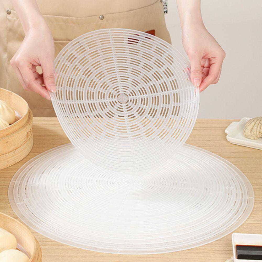 Non-Stick Steamer Pad Heat-resistant Steamer Liner Round Dim Sum Paper  Stuffed Bun