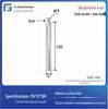 Acrylic Photo Frame with Adjustable Stainless Steel Stand