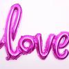 Love Wedding Aluminum Foil Balloons - Handwritten Simplified Chinese Design