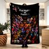 Five Nights At Freddy's Print Blanket - Soft & Comfortable, for Bedroom, Travel, Sofa, Home Decoration - Birthday Christmas Gift for Friend