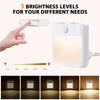 Motion Sensor Night Light  Auto Dusk To Dawn Dimmable Wireless Sensor Warm White LED Nightlight for Kids Bedroom