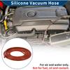 Silicone Vacuum Tubing Hose Automotive Vacuum Line High Temperature 20Ft 1/4" 6mm ID 2.5mm Thickness 1 Pcs Red