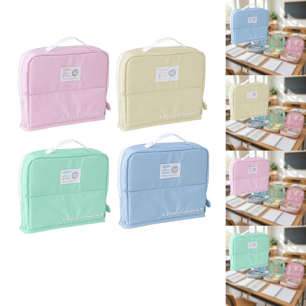 Pencil Case Large Capacity Funny Creative Zipper Closure Portable Pen Bag Pouch for Office