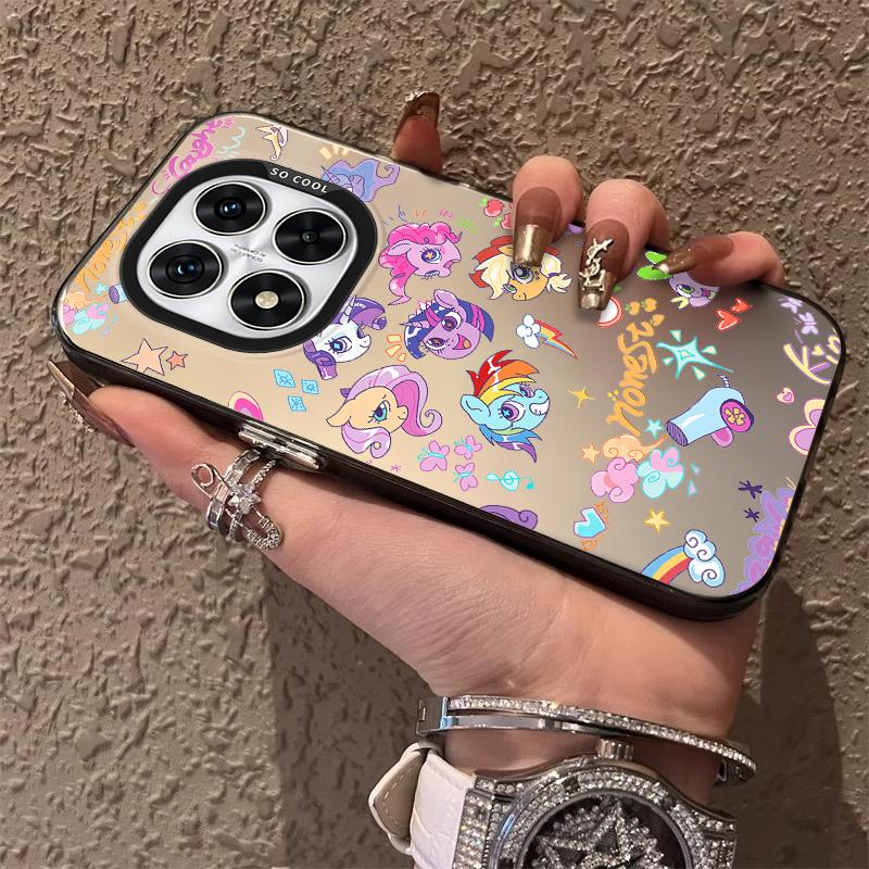 My Little P-Pony Case for Xiaomi Redmi Note 14 13 12 10 Pro Plus 11S 14C 13C 12C 9C 11S K70 K60 A2 A1 Turbo 4 Acrylic Hard Cover