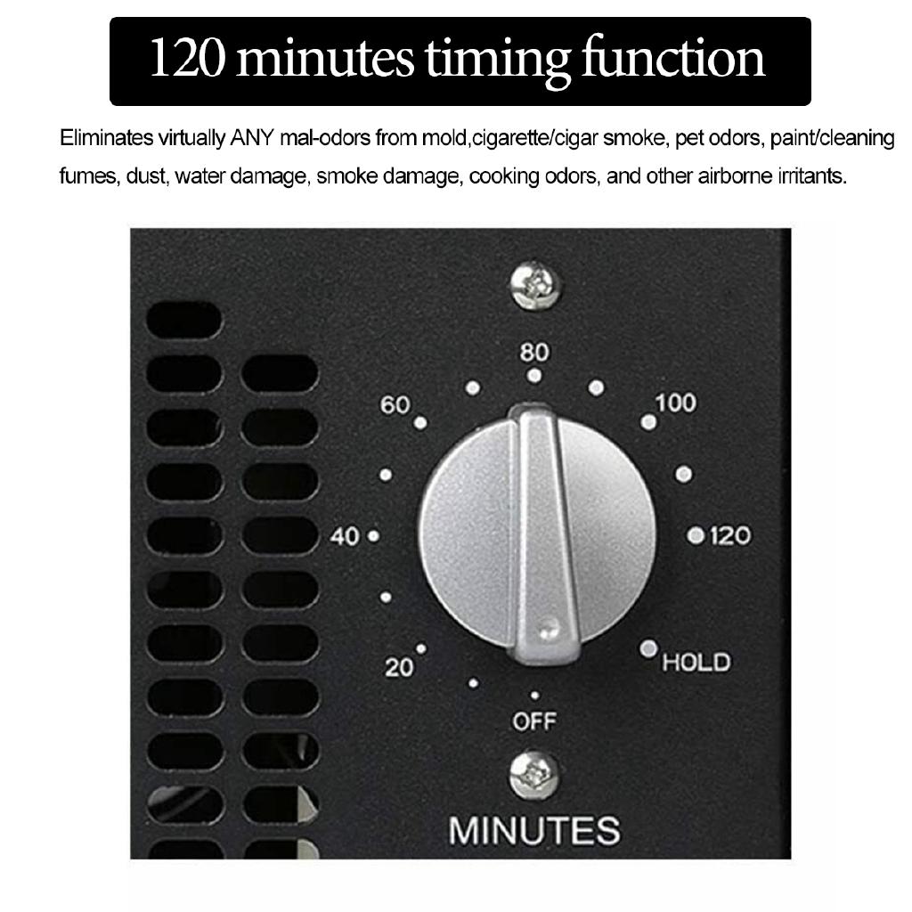 New Ozone Generator Ozonator Machine Air Purifier Disinfection Sterilization for Maldehyde Deodorizer Sanitizer