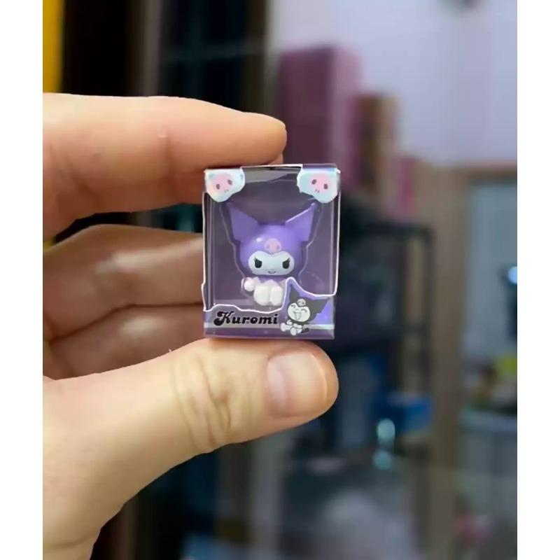 

Семья Sanrio Кукла из рисовых зерен Первый слепой бокс Hello Kitty Kuromi Мини коллекционные модели кукол Ручная работа Экшн-фигурки Подарок для девочки