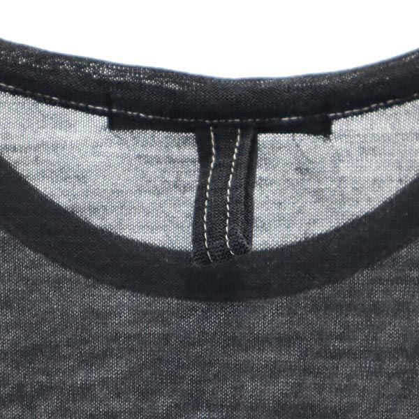 Y's made in Japan Short sleeve T-shirt 3 Black series Women Used