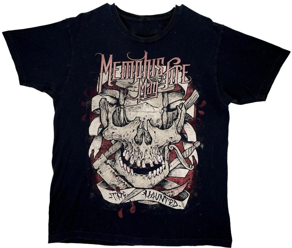 Vintage Memphis May Fire The Haunted Tshirt Unisex Tee S5Xl Unisex T-Shirt S